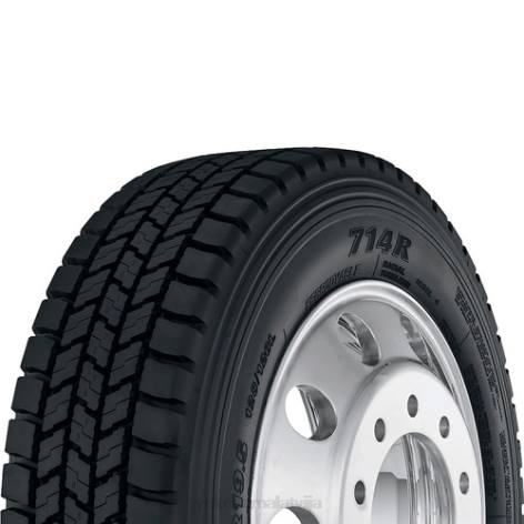 YOKOHAMA 714r 225/70r19,5 g/14 kārtas riepas 60R2742